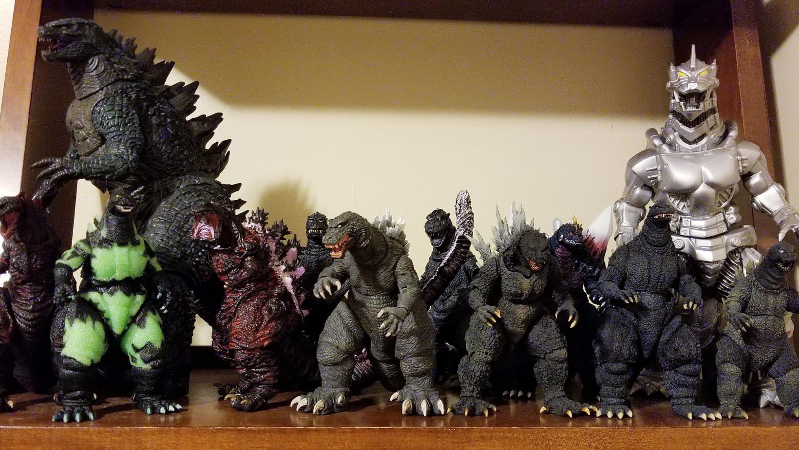 Collecting Godzilla Toys, godzilla king